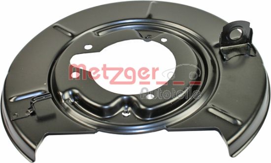 Obrázok Ochranný plech proti rozstreku, Brzdový kotúč METZGER  6115062