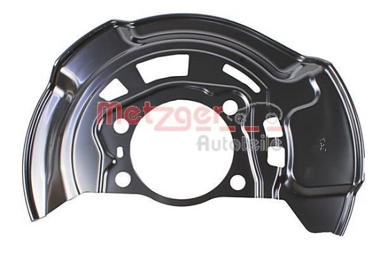Obrázok Ochranný plech proti rozstreku, Brzdový kotúč METZGER GREENPARTS 6115457