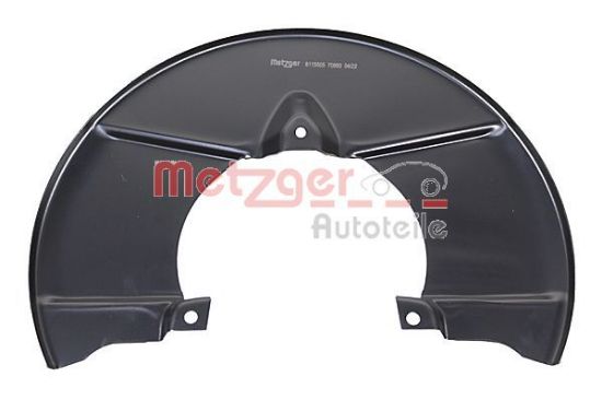 Obrázok Ochranný plech proti rozstreku, Brzdový kotúč METZGER GREENPARTS 6115505
