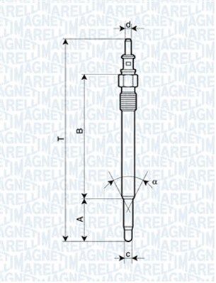 Obrázok żeraviaca sviečka MAGNETI MARELLI  062900012304