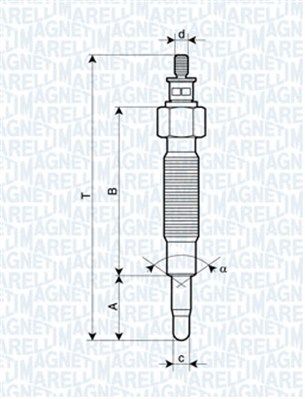 Obrázok żeraviaca sviečka MAGNETI MARELLI  062900037304