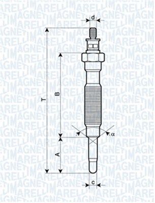 Obrázok żeraviaca sviečka MAGNETI MARELLI  062900072304