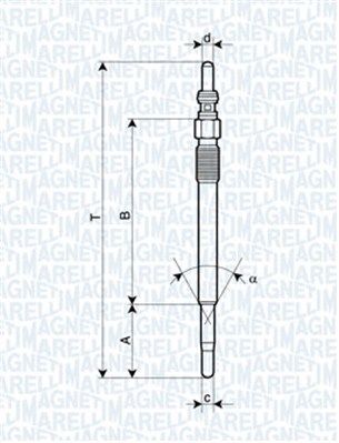 Obrázok żeraviaca sviečka MAGNETI MARELLI  062900029304