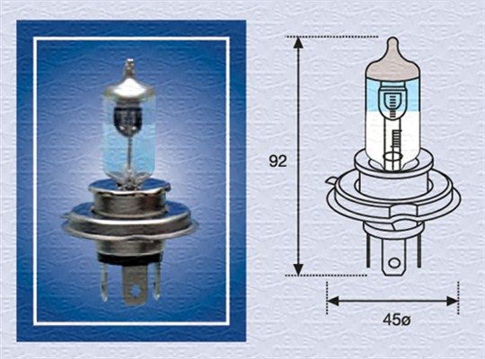 Obrázok żiarovka MAGNETI MARELLI X-TREME Light +50% 002585100000