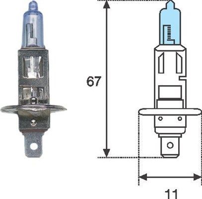 Obrázok żiarovka MAGNETI MARELLI BLUE LIGHT 002601100000