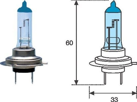 Obrázok żiarovka MAGNETI MARELLI BLUE LIGHT 002603100000