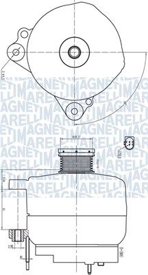 Obrázok Alternátor MAGNETI MARELLI  063732190010