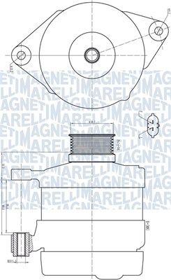 Obrázok Alternátor MAGNETI MARELLI  063732192010