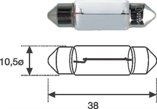 Obrázok żiarovka MAGNETI MARELLI  009461100000