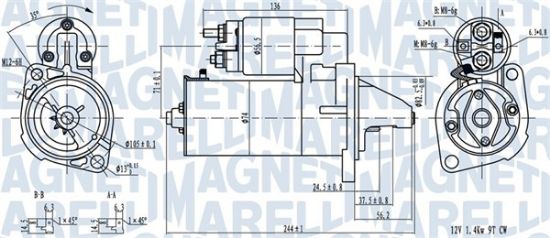Obrázok żtartér MAGNETI MARELLI  063720282010
