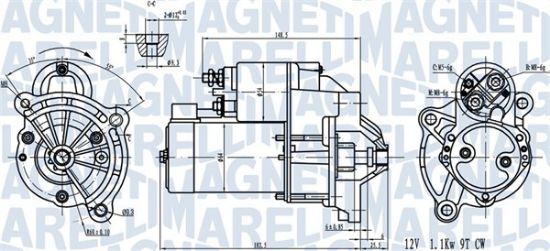 Obrázok żtartér MAGNETI MARELLI  063720581010