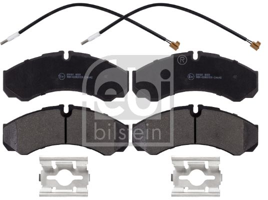 Obrázok Sada brzdových platničiek kotúčovej brzdy FEBI BILSTEIN  116255