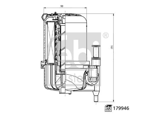 Obrázok Palivový filter FEBI BILSTEIN  179946
