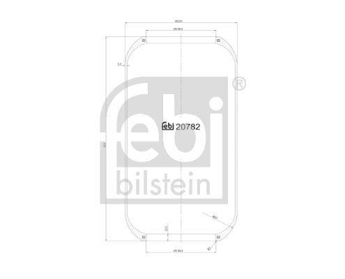 Obrázok Mech pneumatického prużenia FEBI BILSTEIN  20782
