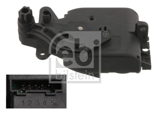Obrázok Prepínací ventil ventilačných klapiek FEBI BILSTEIN febi Plus 34151