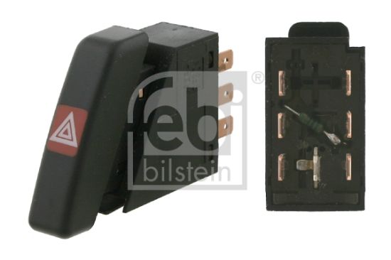 Obrázok Vypínač výstrażných smeroviek FEBI BILSTEIN febi Plus 01515