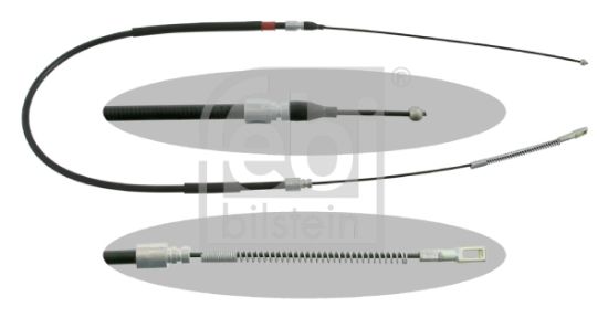 Obrázok żażné lanko parkovacej brzdy FEBI BILSTEIN  01657