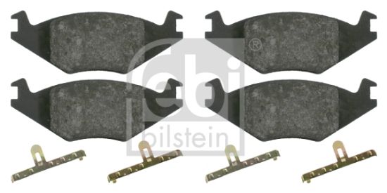 Obrázok Sada brzdových platničiek kotúčovej brzdy FEBI BILSTEIN  16011