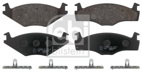 Obrázok Sada brzdových platničiek kotúčovej brzdy FEBI BILSTEIN  16076