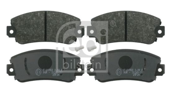 Obrázok Sada brzdových platničiek kotúčovej brzdy FEBI BILSTEIN  16077
