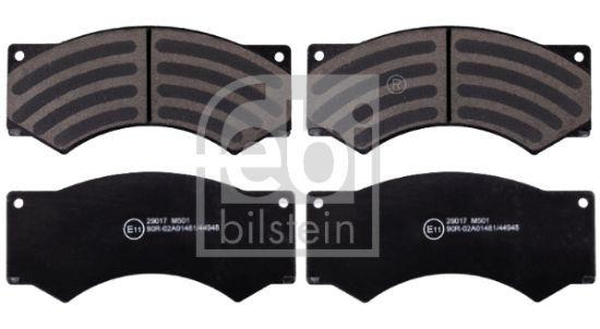 Obrázok Sada brzdových platničiek kotúčovej brzdy FEBI BILSTEIN  16604