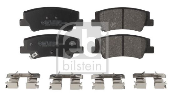 Obrázok Sada brzdových platničiek kotúčovej brzdy FEBI BILSTEIN  186399