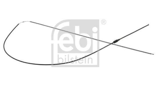 Obrázok Lanko pre otváranie kapoty motora FEBI BILSTEIN febi Plus 23978