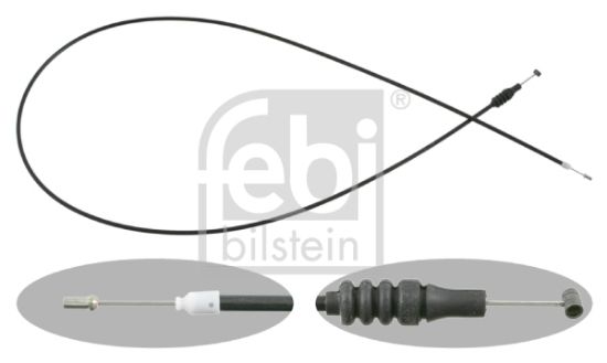 Obrázok Lanko pre otváranie kapoty motora FEBI BILSTEIN febi Plus 26683