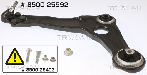 Obrázok Rameno zavesenia kolies TRISCAN  850025592