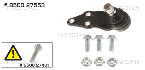 Obrázok Zvislý/nosný čap TRISCAN  850027553