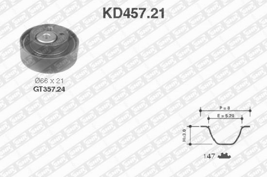 Obrázok Sada ozubeného remeňa SNR  KD45721