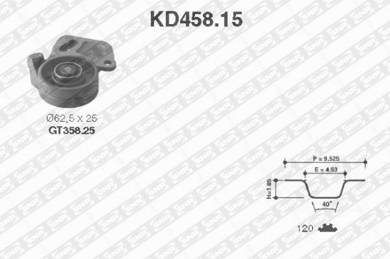 Obrázok Sada ozubeného remeňa SNR  KD45815