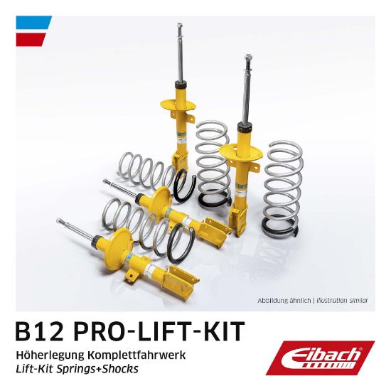 Obrázok Sada prużín a tlmičov EIBACH  B12 Pro-Lift-Kit E93630280122
