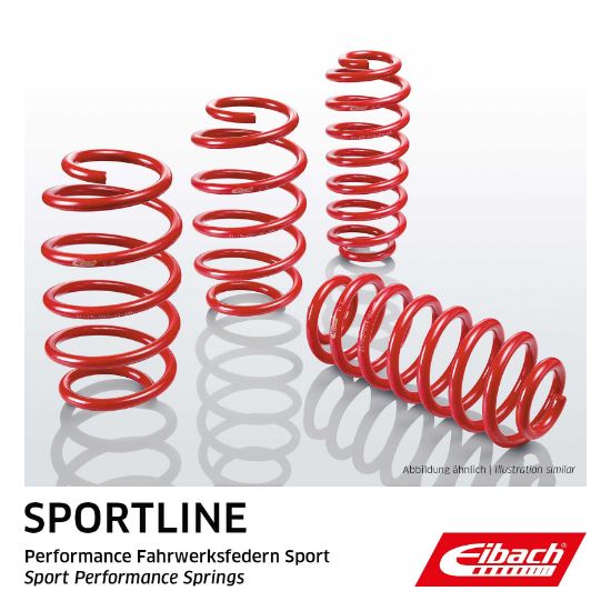 Obrázok Sada vinutých prużín tlmičov pérovania EIBACH Sportline E20150210322