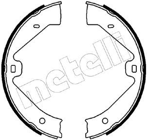 Obrázok Sada brzd. čeľustí parkov. brzdy METELLI  530528