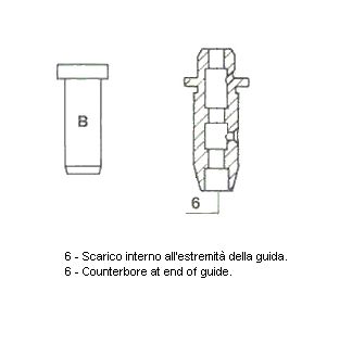 Obrázok Vodítko ventilu METELLI Standard 011482