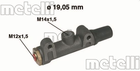 Obrázok Hlavný brzdový válec METELLI  050002