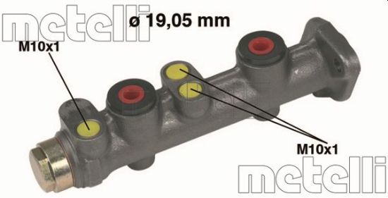 Obrázok Hlavný brzdový válec METELLI  050028