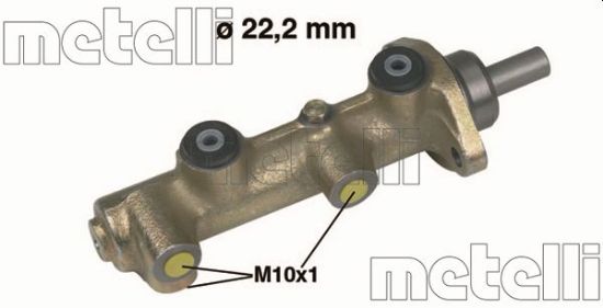 Obrázok Hlavný brzdový válec METELLI  050127