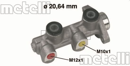 Obrázok Hlavný brzdový válec METELLI  050224