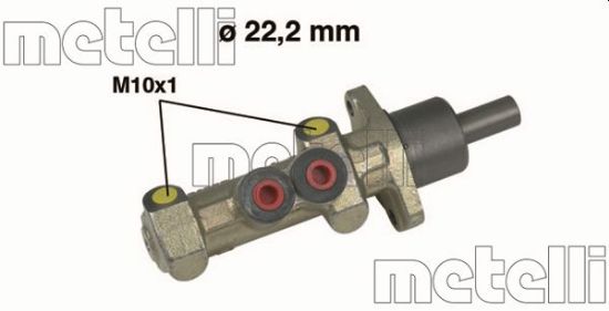 Obrázok Hlavný brzdový válec METELLI  050227