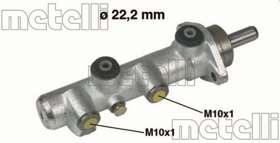 Obrázok Hlavný brzdový válec METELLI  050179