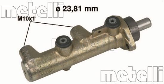Obrázok Hlavný brzdový válec METELLI  050237