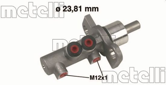 Obrázok Hlavný brzdový válec METELLI  050260