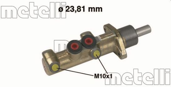 Obrázok Hlavný brzdový válec METELLI  050298