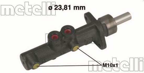 Obrázok Hlavný brzdový válec METELLI  050308