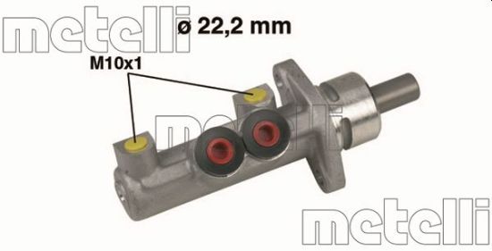 Obrázok Hlavný brzdový válec METELLI  050327