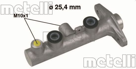 Obrázok Hlavný brzdový válec METELLI  050347