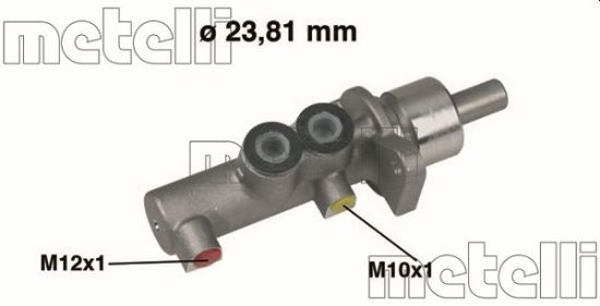 Obrázok Hlavný brzdový válec METELLI  050378