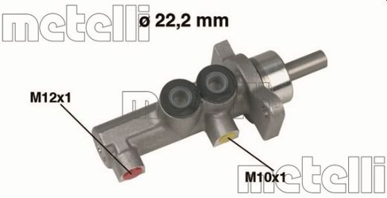 Obrázok Hlavný brzdový válec METELLI  050381